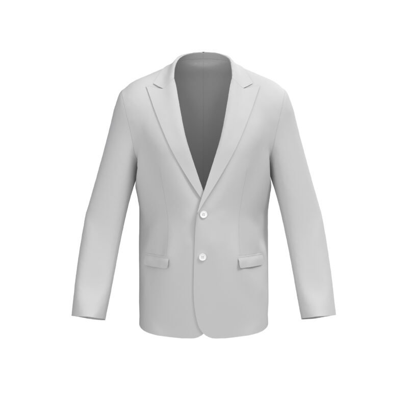 Men Casual Coat 3D Mockup